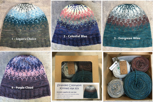 Stranded Colorwork Knitted Hat Kit