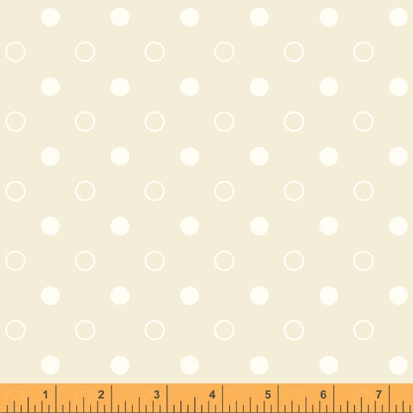 French Vanilla - Linen - Every Other ($12/yd)
