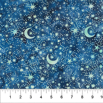 Stargazer - Night Sky Blue ($13/yd)