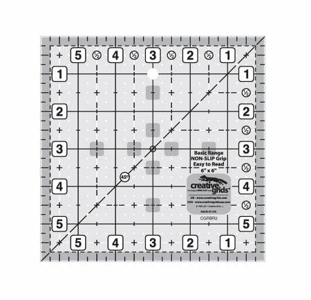 Basic Range 6" Square Ruler