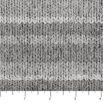 Gray Knit Stripe ($12/yd)