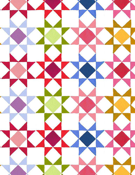 Picnic Quilt - White ($9/yd)